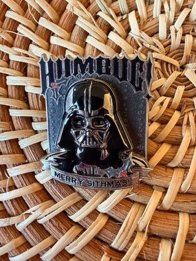 Disney Black Darth Vader "Merry Sithmas" Enamel Pin